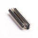 90 Degree Pin Header 3 Row Dual Plastic 2.0mm Through Hole PCB Mount 90 Degree Pin Header 3 Row Dual Plastic 2.0mm Through Hole PCB Mount