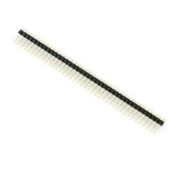 Berg Strip L Type Male 1x40 (2.54 mm/0.1 inch pitch)