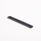 Circular Holes 180 Degree Female Header 2.54mm Pitch 25 Way DIP Circular Holes 180 Degree Female Header 2.54mm Pitch 25 Way DIP