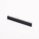 Circular Holes 180 Degree Female Header 2.54mm Pitch 25 Way DIP Circular Holes 180 Degree Female Header 2.54mm Pitch 25 Way DIP