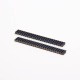 Circular Holes 180 Degree Female Header 2.54mm Pitch 25 Way DIP Circular Holes 180 Degree Female Header 2.54mm Pitch 25 Way DIP