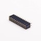Female Header Circular Holes Dual Row 22 Way 2.54mm Pitch DIP Female Header Circular Holes Dual Row 22 Way 2.54mm Pitch DIP