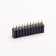 Female Header Circular Holes Dual Row 22 Way 2.54mm Pitch DIP Female Header Circular Holes Dual Row 22 Way 2.54mm Pitch DIP