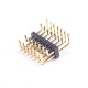 Pin Header 1.27mm Right Angle Dual Row Through Hole 2x7 pin U Type Pin Header 1.27mm Right Angle Dual Row Through Hole 2x7 pin U Type
