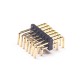 Pin Header 1.27mm Right Angle Dual Row Through Hole 2x7 pin U Type Pin Header 1.27mm Right Angle Dual Row Through Hole 2x7 pin U Type