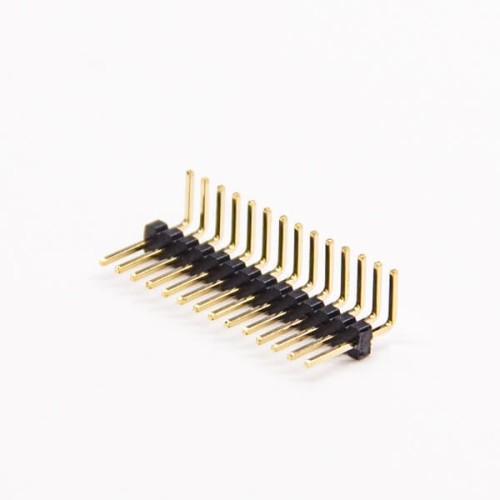 Pin Headers PCB Male Right Angled 1.27×1.0 1×14PIN Single Row Through Hole 10(PCS) Pin Headers PCB Male Right Angled 1.27×1.0 1×14PIN Single Row Through Hole 10(PCS)