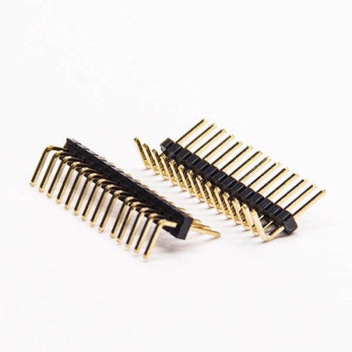 Pin Headers PCB Male Right Angled 1.27×1.0 1×14PIN Single Row Through Hole 10(PCS) Pin Headers PCB Male Right Angled 1.27×1.0 1×14PIN Single Row Through Hole 10(PCS)