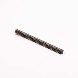 SMT Type Female Header Connector 80 Way Dual Row Straight