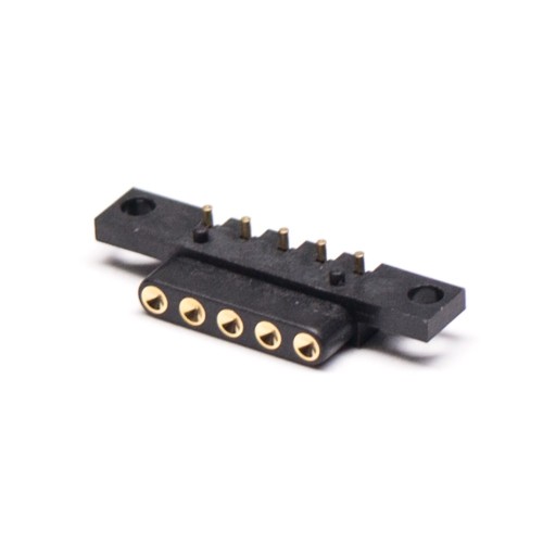 5 Pin Pogo Connector Multi Pin Series 2.5MM Pitch Single-row Bending 5 Pin Pogo Connector Multi Pin Series 2.5MM Pitch Single-row Bending