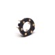 Circular Pogo Pin Connector 6 Pin Plug-in Type Gold Plating Brass 11MM Pitch Insert Welded Circular Pogo Pin Connector 6 Pin Plug-in Type Gold Plating Brass 11MM Pitch Insert Welded