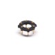 Circular Pogo Pin Connector 6 Pin Plug-in Type Gold Plating Brass 11MM Pitch Insert Welded Circular Pogo Pin Connector 6 Pin Plug-in Type Gold Plating Brass 11MM Pitch Insert Welded