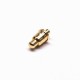Pin Pogo Connector Gold Plating Shaped Single Core Plug-in Brass Straight Solder Pin Pogo Connector Gold Plating Shaped Single Core Plug-in Brass Straight Solder