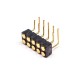 Pogo Pin Battery Connector 10 Pin Double-row Bend 2.54MM Pitch Multi Pin Series Pogo Pin Battery Connector 10 Pin Double-row Bend 2.54MM Pitch Multi Pin Series