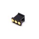 pogo pin connector battery 2 pin 2.5MM pitch side mounted single row pogo pin connector battery 2 pin 2.5MM pitch side mounted single row