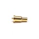 Pogo Pin Contact Single Core Solder Shaped Type Brass Straight Plug-in Gold Plating Pogo Pin Contact Single Core Solder Shaped Type Brass Straight Plug-in Gold Plating