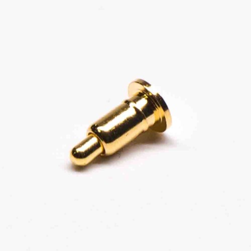 Pogo Pin Crown Head Solder Brass Single Core Shaped Series Side-mounted Gold Plating Pogo Pin Crown Head Solder Brass Single Core Shaped Series Side-mounted Gold Plating