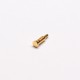 Pogo Pin Gold Plated Shaped Series Brass Single Core Straight Solder Side-mounted Pogo Pin Gold Plated Shaped Series Brass Single Core Straight Solder Side-mounted