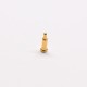 Pogo Pin Gold Plated Shaped Series Brass Single Core Straight Solder Side-mounted Pogo Pin Gold Plated Shaped Series Brass Single Core Straight Solder Side-mounted