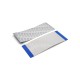 FFC 40 Pin Same Side Cable Pitch 1.0mm Pitch Flexible Flat Cable Length 10cm FFC 40 Pin Same Side Cable Pitch 1.0mm Pitch Flexible Flat Cable Length 10cm