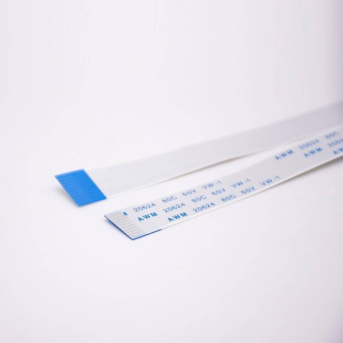 Flexible Electronics Flat Cable 10pin 1.0mm Pitch Length 100mm A Type Ribbon Cable Flexible Electronics Flat Cable 10pin 1.0mm Pitch Length 100mm A Type Ribbon Cable