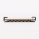 FFC Connector 0.5mm Bottom Contact Style Back Flip H2.0 For PCB Mount FFC Connector 0.5mm Bottom Contact Style Back Flip H2.0 For PCB Mount