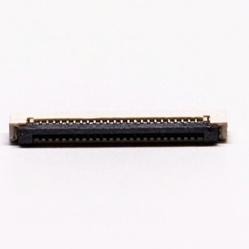 FFC FPC Socket 0.5mm Horizontal Type and Dual Contact Style without Lock FFC FPC Socket 0.5mm Horizontal Type and Dual Contact Style without Lock