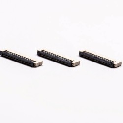 FFC FPC Socket 0.5mm Horizontal Type and Dual Contact Style without Lock