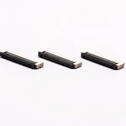 FFC FPC Socket 0.5mm Horizontal Type and Dual Contact Style without Lock FFC FPC Socket 0.5mm Horizontal Type and Dual Contact Style without Lock