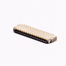 FPC 0.3PH 15 PIN SMT Type Front Flip and Bottom Contact Style Socket