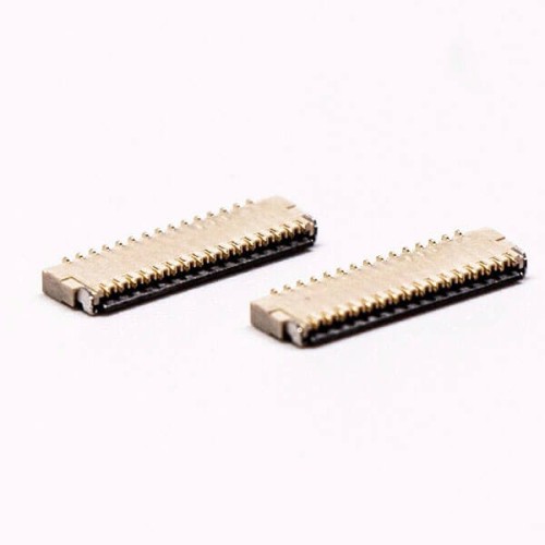FPC 0.3PH 15 PIN SMT Type Front Flip and Bottom Contact Style Socket