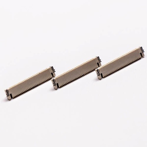 FPC Connector 0.5PH Top Contact Style Slider Type H1.2 For PCB Mount