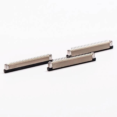 FPC Connector 1.0PH Top Contact Style 2.0H 26pin with Slider Type Socket