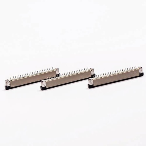 FPC Connector 1.0PH Top Contact Style 2.0H 26pin with Slider Type Socket