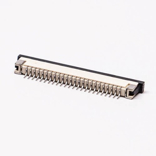 FPC Connector Jack 1.0PH 24 Pin Bottom Contact Style Slider Type for Surface Mount 2.5H FPC Connector Jack 1.0PH 24 Pin Bottom Contact Style Slider Type for Surface Mount 2.5H