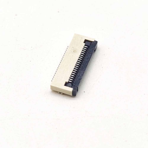 FPC Connectors 0.5MM Pitch 20 Pin Front Flip Bottom Contact Style 2.0H FPC Connectors 0.5MM Pitch 20 Pin Front Flip Bottom Contact Style 2.0H