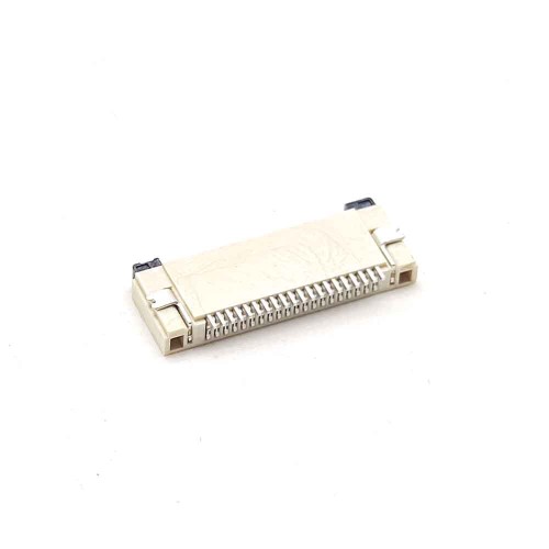 FPC Connectors 0.5MM Pitch 20 Pin Front Flip Bottom Contact Style 2.0H FPC Connectors 0.5MM Pitch 20 Pin Front Flip Bottom Contact Style 2.0H