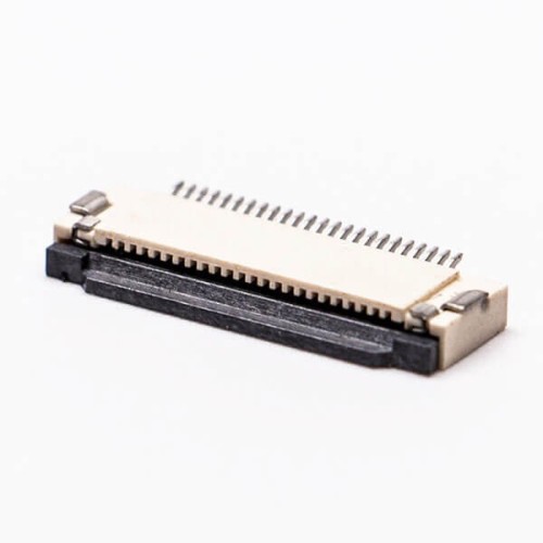 FPC Connectors 0.5MM Pitch 24 Pin Front Flip Bottom Contact Style 2.0H FPC Connectors 0.5MM Pitch 24 Pin Front Flip Bottom Contact Style 2.0H