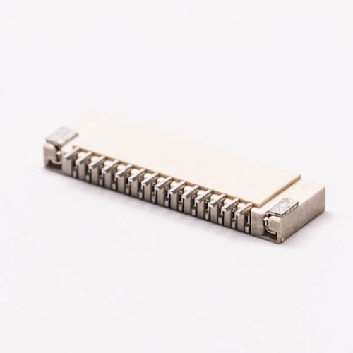 FPC Socket Connector Dual Contact Style 1.0 PH 14 PIN Horizontal Type 2.0H FPC Socket Connector Dual Contact Style 1.0 PH 14 PIN Horizontal Type 2.0H