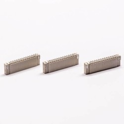 FPC Socket Connector Dual Contact Style 1.0 PH 14 PIN Horizontal Type 2.0H