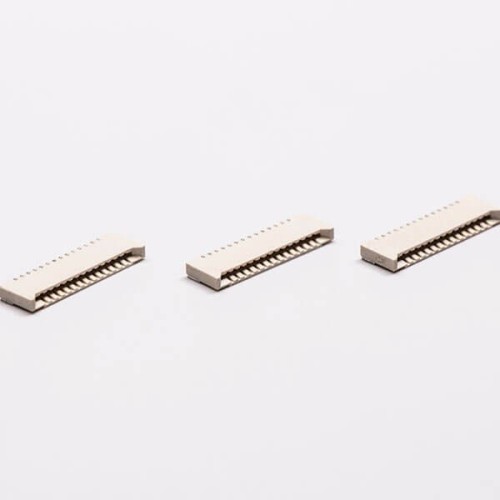 FPC Socket Connector Dual Contact Style 1.0 PH 14 PIN Horizontal Type 2.0H FPC Socket Connector Dual Contact Style 1.0 PH 14 PIN Horizontal Type 2.0H