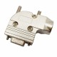 D SUB 9 Shell L Type Right Angled Male RS232 serial port Zinc Alloy Silver D SUB 9 Shell L Type Right Angled Male RS232 serial port Zinc Alloy Silver