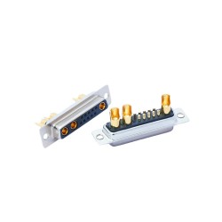 13W3 DB Female Straight Solder Type 10A 20A 30A 40A Machine pin