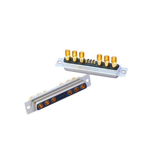 13W6 DB Female Straight Solder Type 10A 20A 30A 40A Gold Plated Machine pin Single Hole 13W6 DB Female Straight Solder Type 10A 20A 30A 40A Gold Plated Machine pin Single Hole