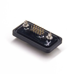 15 pin d sub connector Standard IP67 type 3 Rows Through Hole Panel Mount With Harpoon 20pcs