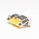 15 Pin Female HD D SUB Connector Right Angled Through Hole for PCB Mount 15 Pin Female HD D SUB Connector Right Angled Through Hole for PCB Mount