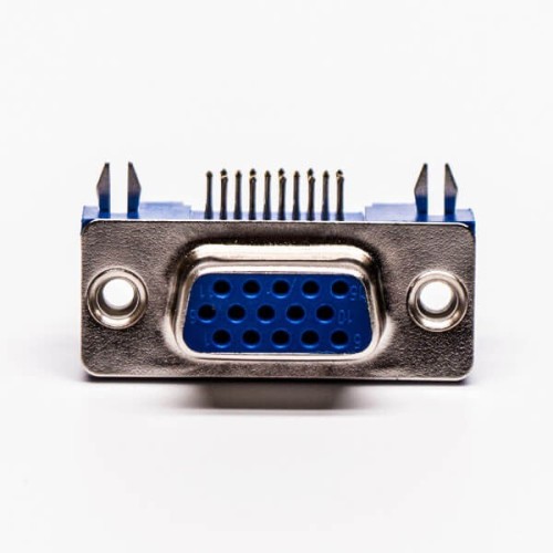 15 Pin HD D sub 90° Degree Blue 3.08 Staking Type Though Hole 20pcs 15 Pin HD D sub 90° Degree Blue 3.08 Staking Type Though Hole 20pcs