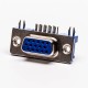 15 Pin HD D sub 90° Degree Blue 3.08 Staking Type Though Hole 20pcs 15 Pin HD D sub 90° Degree Blue 3.08 Staking Type Though Hole 20pcs