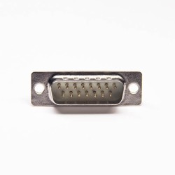 15 pin hD D sub Standard Type Zinc Alloy D-sub 15 Pin Male Solder Type For Cable