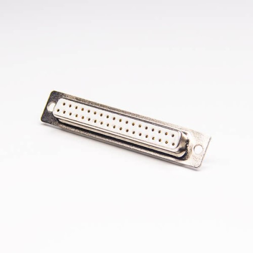 2 Row D SUB 37 Pin Female Machined White Straight Solder Type 20pcs 2 Row D SUB 37 Pin Female Machined White Straight Solder Type 20pcs