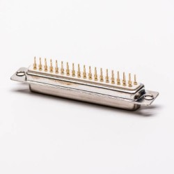 37 Pin D sub Female Connector staking Type Through Hole
